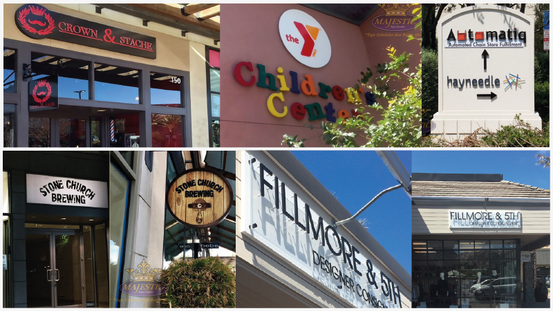 Different Signage Materials And Their Purposes