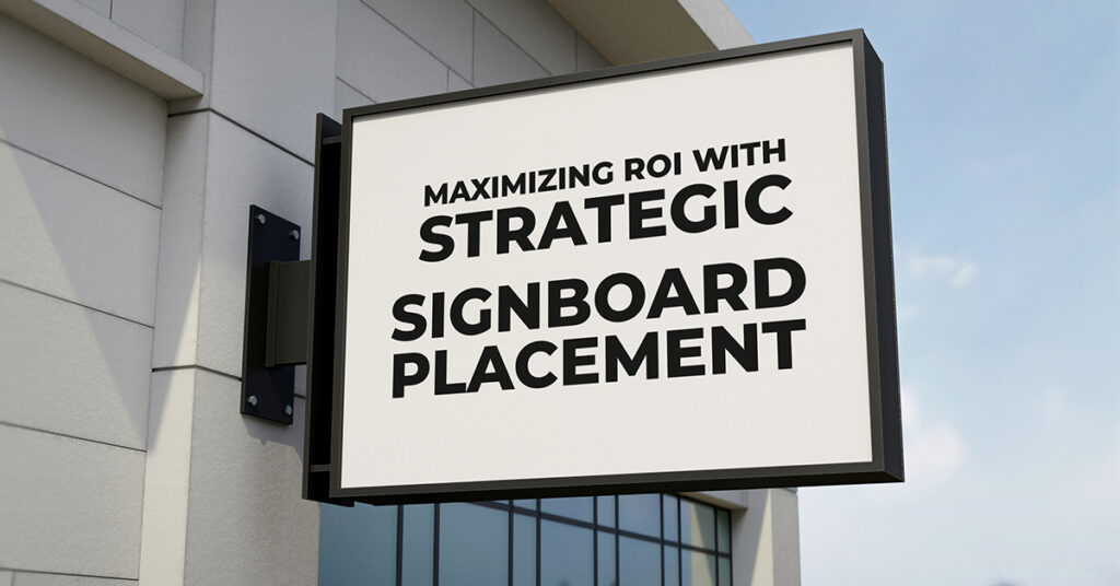 Maximizing ROI with Strategic Signboard Placement