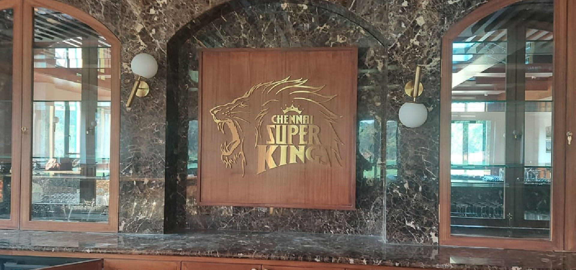 Chennai Super Kings - HiTech Vision Name Board