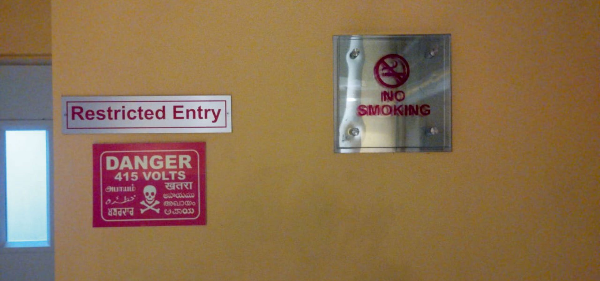Danger Boards