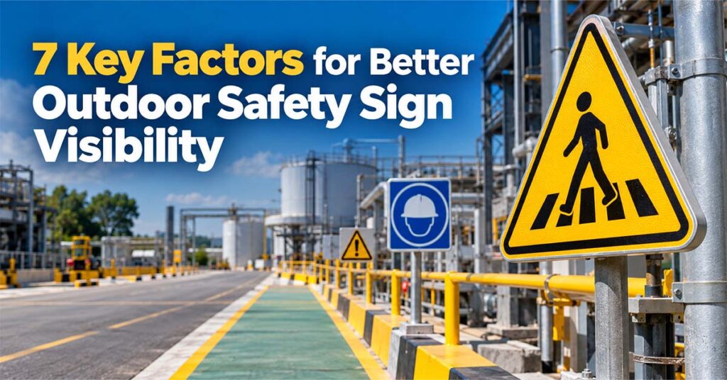 7 Key Factors for Better Outdoor Safety Sign Visibility